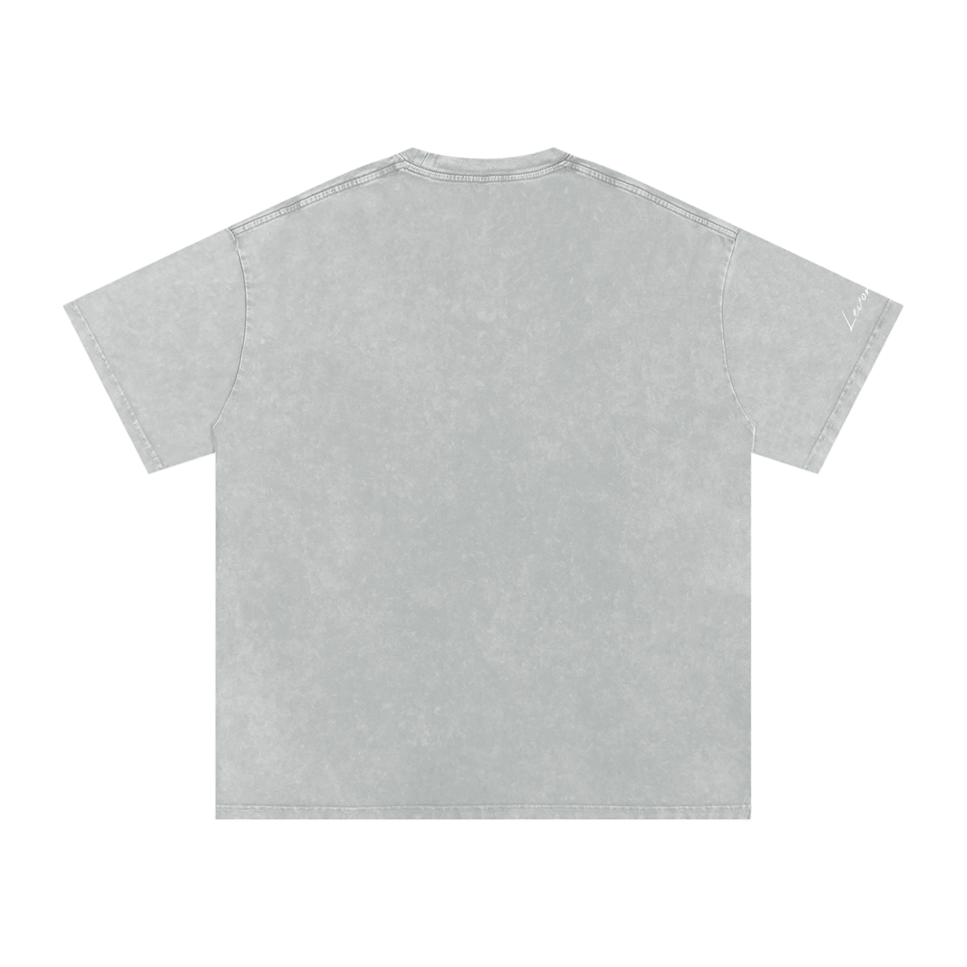 Washed oversized cotton tee